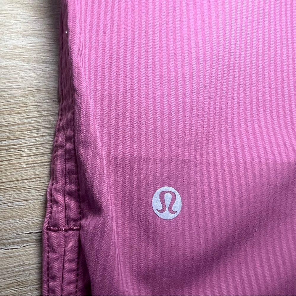 Lululemon Pink Dance Studio Mid-Rise Cropped Pants | Size 2 - Picture 8 of 11